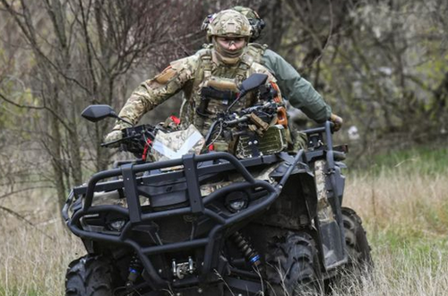 Нацгвардійці відбили банзай-атаку супротивника на квадроциклах